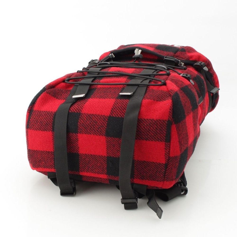 Celine Trekking Logo Checked Backpack Backpack Da… - image 5